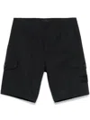 Stone Island Ghost Cargo Shorts Clothing In Black