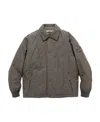 Stone Island Ghost Compass-patch Jacket In Gray