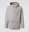 Stone Island Jacke Ghost Compass Aus Baumwolle In Grau