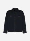 Stone Island Ghost Organic-cotton Jacket In Black