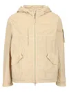 Stone Island Beige Nylon Smerigliato Ghost Jacket