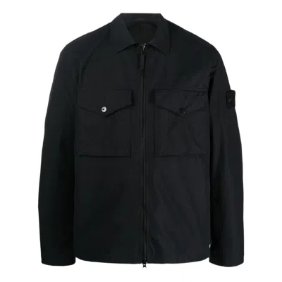 STONE ISLAND STONE ISLAND GHOST OVERSHIRT 'BLACK'