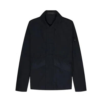 Pre-owned Stone Island Ghost Overshirt Jacket 'black' | Men's Size L