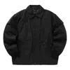 Stone Island Compass-motif Jacket In Gray