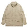 Stone Island Ghost Piece O-ventile Jacket 'tan' In Neutral