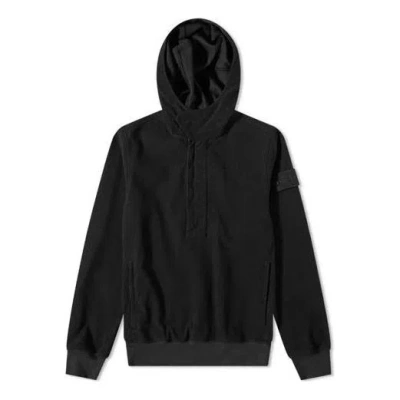 Stone Island Ghost Popover Hoodie 'black'