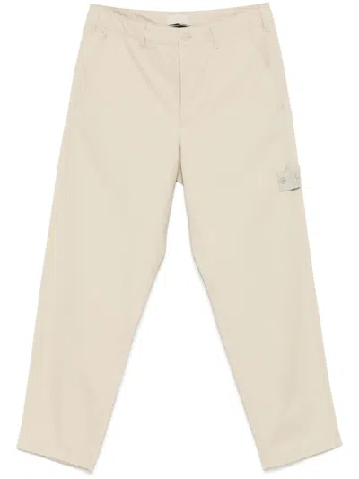 Stone Island Fleece Bermuda Shorts Green Cotton