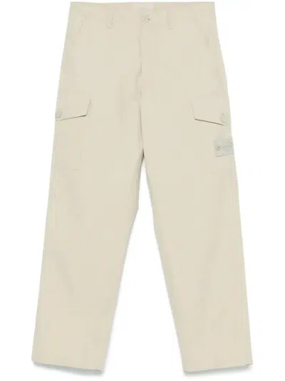 STONE ISLAND GHOST TROUSERS - MEN'S - COTTON