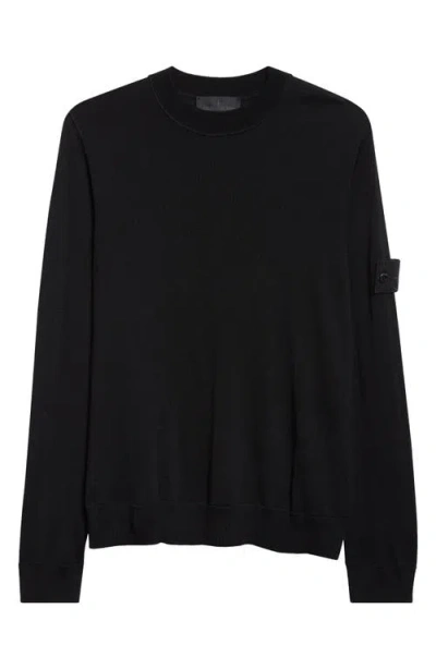 Stone Island Ghost Virgin Wool Sweater In Multi