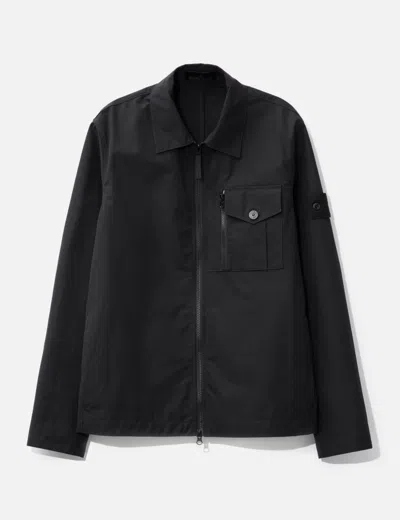 STONE ISLAND GHOST ZIP-UP OVERSHIRT