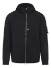 Stone Island Soft Shell Jacket In Black