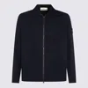 Stone Island Comfort-fit Overshirt With Gusseted Chest Pocket In Blue