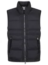 Stone Island Vest With Logo In Blue