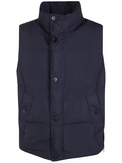 Stone Island Jacket Men In Blue