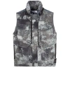 STONE ISLAND STONE ISLAND WAISTCOAT GREY POLYAMIDE