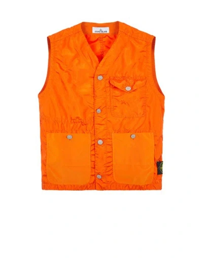Stone Island Vest Orange Polyester