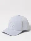 Stone Island Kids Cap With Compass Embroidery In White