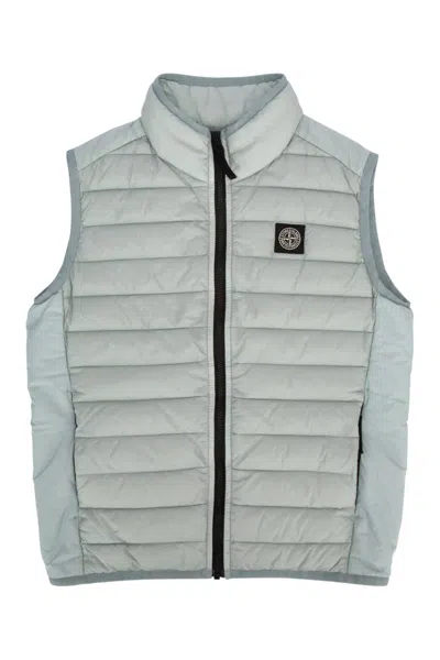 Stone Island Kids' Giubbino In Grey
