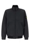 Stone Island Nylon Jacket High Collar Elastic Cuffs