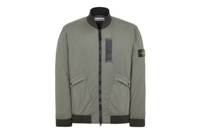 Pre-owned Stone Island Giubbotto Bomber Jacket Musk Green