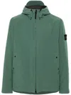 Stone Island Shell Zip-up Jacket In Green