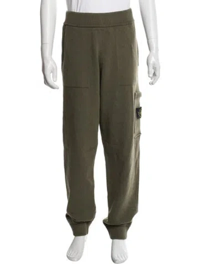 Pre-owned Stone Island Graphic Print Joggers W/ Tags In Green