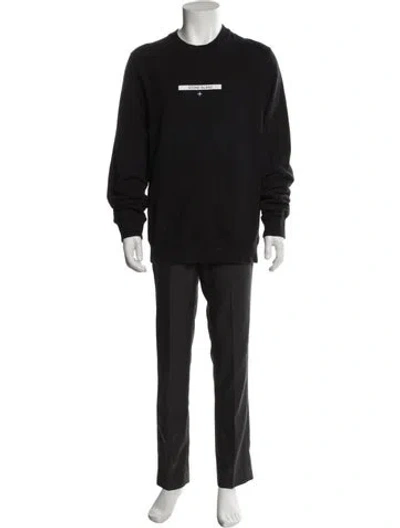 Pre-owned Stone Island Graphic Print Parka In Black