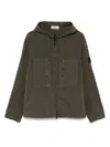 Stone Island Drawstring Hooded Jacket Pockets