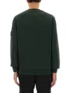 Stone Island Regular Fit Sweatshirt I In Green