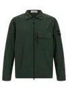 Stone Island Green Rws Overshirt In Green