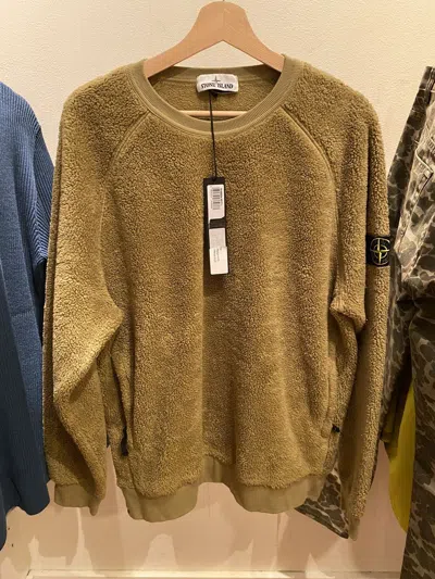 Pre-owned Stone Island Green  Fleece Sweater