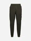 Stone Island Green Stretch Cotton Cargo Trousers