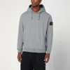 Stone Island Oversized Fit Hoodie Sweater In Gray