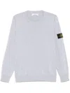 Stone Island Compass-badge Sweater In White