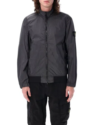 Stone Island Grey Crinkle Reps R-ny Jacket