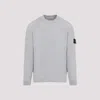 Stone Island 5100056 Lambswool Sweater In Gray