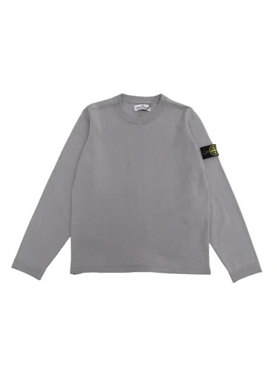 STONE ISLAND GREY SWEATER