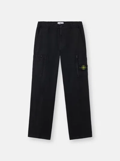 Stone Island H26 Cargo Pants In Black