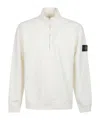 Stone Island 6100068 Half-zip Sweatshirt In Neutral