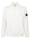 Stone Island 6100068 Half-zip Sweatshirt In White