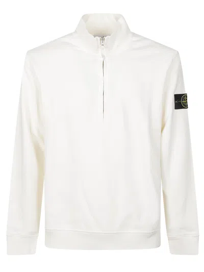 STONE ISLAND STONE ISLAND HALF-ZIP SWEATSHIRT