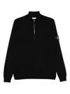 Stone Island Half-zip Wool Sweatet