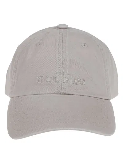Stone Island Hat In Neutral