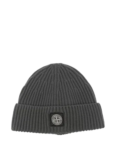 Stone Island Hat Accessories In Gray