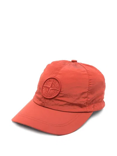 Stone Island Hat Accessories In Red