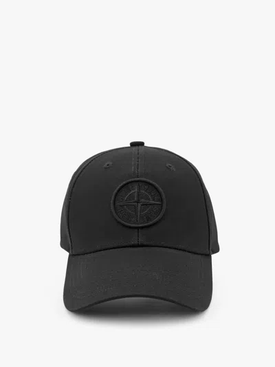 Stone Island Hat In Black