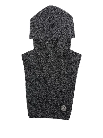 Stone Island Hat In Black