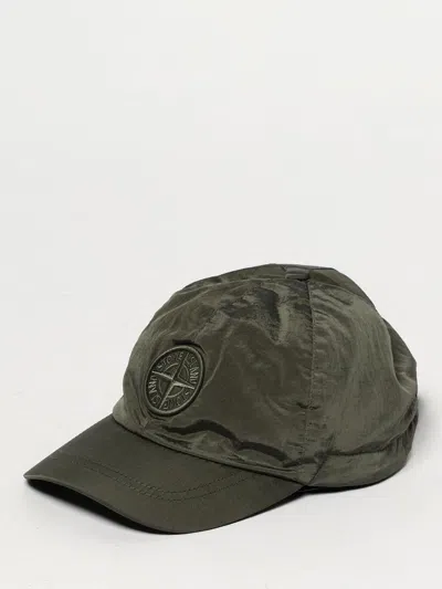 Stone Island Hat Kids  Junior In Green