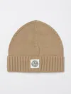 Stone Island Hat Kids  Junior In Brown