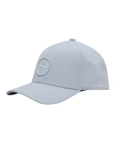 Stone Island Kids' Hat In Light Blue